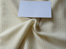 Load image into Gallery viewer, 2m Cheshire Cream Textured Rib knit 40% merino 18% cotton 42% nylon 120g