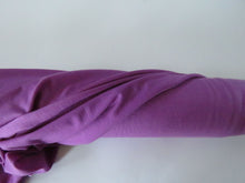 Load image into Gallery viewer, 1m Orchid Purple 82% merino 13% nylon 5% elastane jersey knit fabric 150g 150cm- precut as last metre