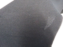Load image into Gallery viewer, 1.7m Sambuck Black 54% merino 46% polyester eyelet fabric 140g- precut