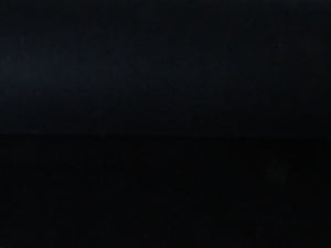 1m Carbon Black 80% Cashmere Wool and 20% viscose coat fabric