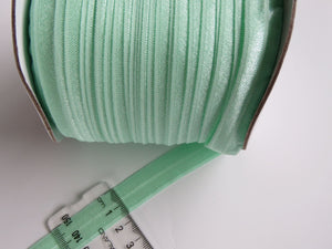 10m Pastel green 15mm foldover elastic fold over FOE 15mm