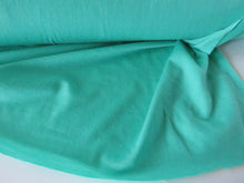 Load image into Gallery viewer, 1.5m Chester Green 82% merino 13% nylon 5% elastane jersey knit fabric 150g 150cm