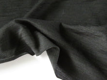 Load image into Gallery viewer, 1.7m Lava Black 50% merino 50% polyester 145g Jersey knit