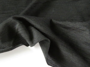 1.7m Lava Black 50% merino 50% polyester 145g Jersey knit
