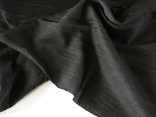 Load image into Gallery viewer, 1.7m Lava Black 50% merino 50% polyester 145g Jersey knit