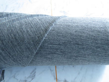 Load image into Gallery viewer, 1m Greekstone Grey Marl 100% merino jersey knit 165g 150cm- precut 1m