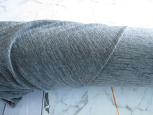 Load image into Gallery viewer, 1m Greekstone Grey Marl 100% merino jersey knit 165g 150cm- precut 1m