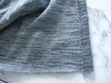 Load image into Gallery viewer, 1m Greekstone Grey Marl 100% merino jersey knit 165g 150cm- precut 1m