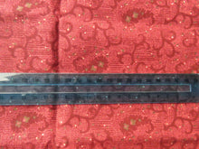 Load image into Gallery viewer, 70cm Burgundy print 100% cotton fabric 112cm wide