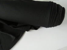 Load image into Gallery viewer, 1m Cougar Black 44% merino 50% polyester 6% nylon 145g Jersey knit