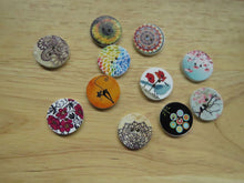 Load image into Gallery viewer, 11 x Mixed set 20mm buttons-set as shown in photos