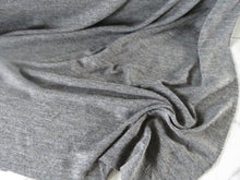 Load image into Gallery viewer, 65cm Gateway Dark Grey marle rib knit 175g 50% merino 50% viscose