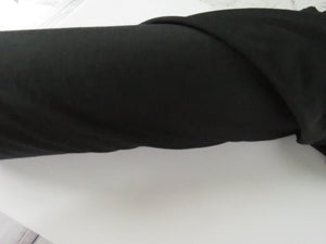 1m Cougar Black 44% merino 50% polyester 6% nylon 145g Jersey knit