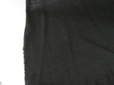 1.5m Cougar Black 44% merino 50% polyester 6% nylon 145g Jersey knit