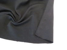 Load image into Gallery viewer, 1.5m Arkham Black 48% merino 52% polyester 160g sports knit- precut as last 1.5m