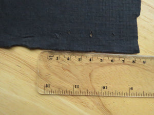 SALE- 16cm Sandford Blue Grey 75% Merino Polyester 230g Knit- selvage flaw