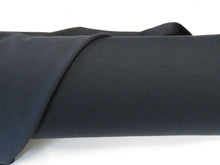 Load image into Gallery viewer, 1.5m Arkham Black 48% merino 52% polyester 160g sports knit- precut as last 1.5m