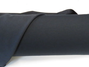 1.5m Arkham Black 48% merino 52% polyester 160g sports knit- precut as last 1.5m