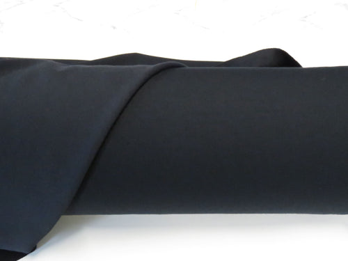 3m Arkham Black 48% merino 52% polyester 160g sports knit- longest piece left