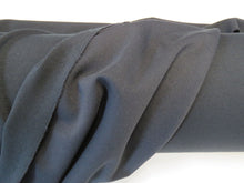 Load image into Gallery viewer, 1.5m Arkham Black 48% merino 52% polyester 160g sports knit- precut as last 1.5m
