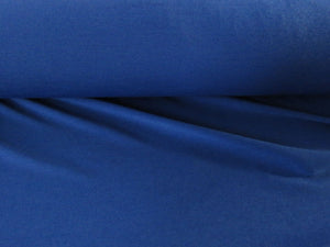 1.5m Resolution Blue 46% merino 54% polyester 135g jersey knit fabric