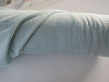 Load image into Gallery viewer, 25cm Frosty Mint Green 57% merino 34% tencil 15% nylon 150g eyelet  fabric