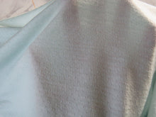 Load image into Gallery viewer, 25cm Frosty Mint Green 57% merino 34% tencil 15% nylon 150g eyelet  fabric
