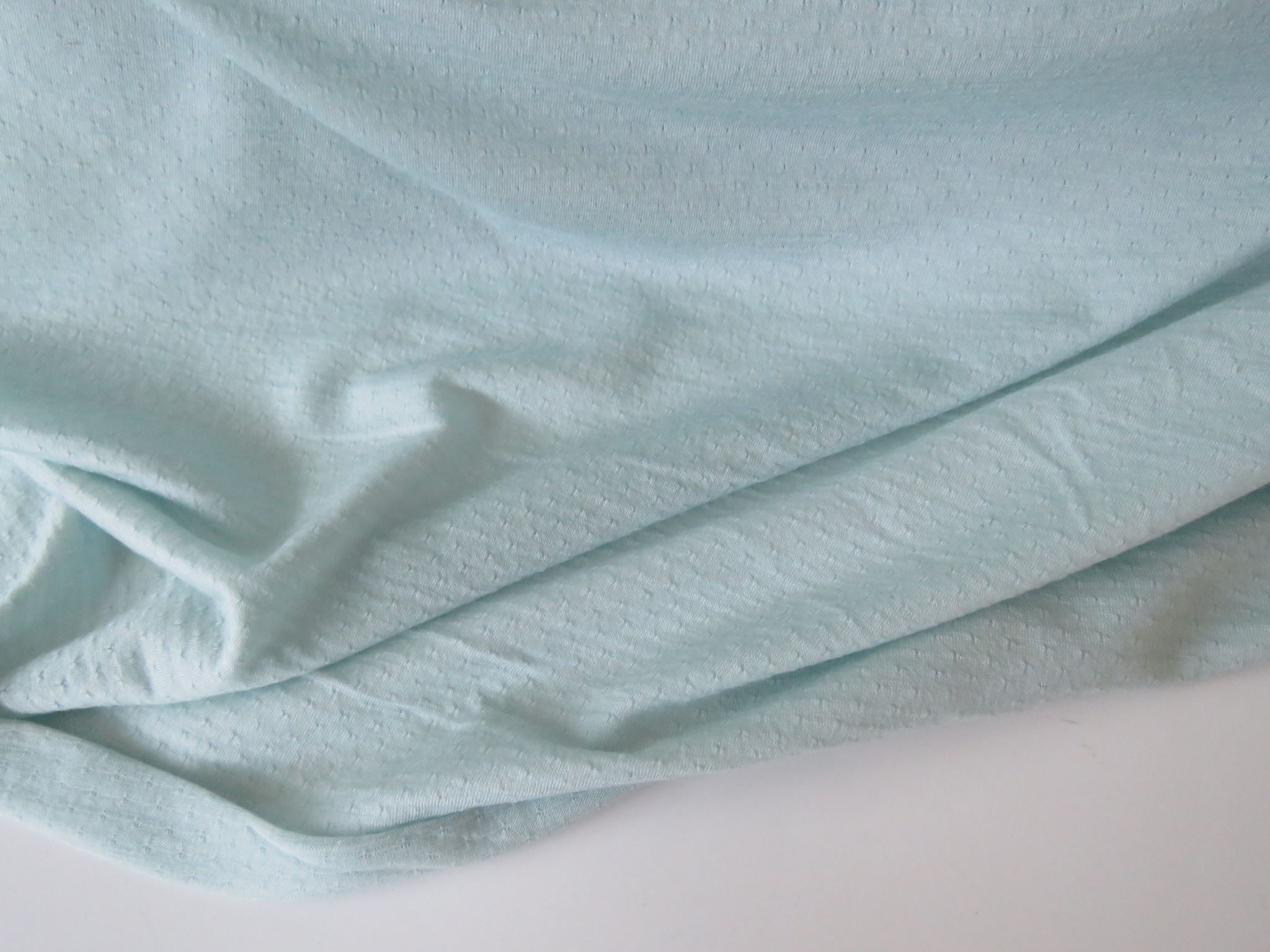 Mint green eyelet fabric best sale