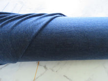 Load image into Gallery viewer, 1.5m Hombre Blue 100% merino jersey knit 165g 150cm