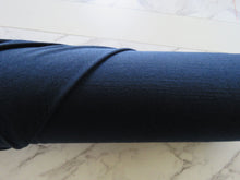 Load image into Gallery viewer, 1.5m Adell Navy 100% merino jersey knit 165g 150cm