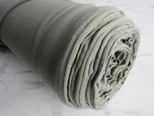 1.5m Stonewall Grey 43% Merino 44% Tencil 6% elastane 7% Nylon Sweatshirting 260g 175cm wide