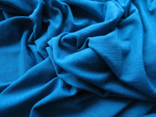 Load image into Gallery viewer, 96cm Montreal Teal Blue 65% merino 35% polyester jersey knit 120g