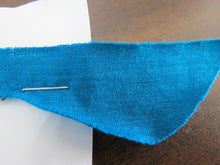 Load image into Gallery viewer, 1m Montreal Teal Blue 65% merino 35% polyester jersey knit 120g
