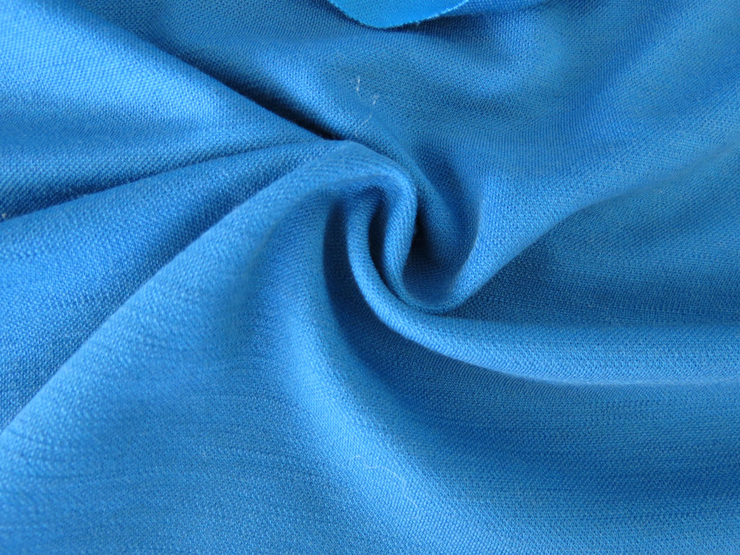 2m Winchester Blue 49% merino 51% polyester 160g sports knit 150cm - precut length