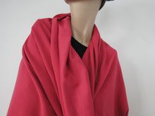 Load image into Gallery viewer, 2m Aloha Pinky Red 75% merino 25% polyester 230g Textured Knit
