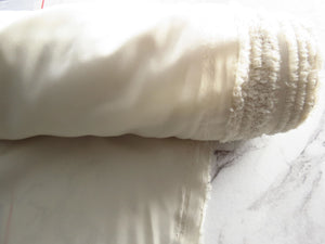 1m Cream Pongee Lining 150cm