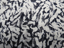 Load image into Gallery viewer, 2m Brentwood Navy and White Polyester Stretch Crinkle Lace