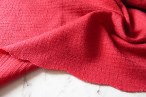 2m Aloha Pinky Red 75% merino 25% polyester 230g Textured Knit