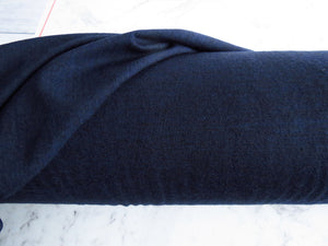 20cm Ibis Navy Blue Merino Nylon Corespun 50% Merino 33% Tencil 5% elastane 12% Nylon 155g - precut pieces only