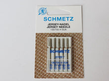 Load image into Gallery viewer, 5 Schmetz Jersey Needles- Sizes 70/10 80/12 90/14