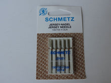 Load image into Gallery viewer, 90/14 Schmetz Jersey Needles- use for heavier weight merino and knit fabrics
