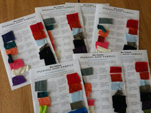 Load image into Gallery viewer, Samples of Merino Fabric- A4 sheet