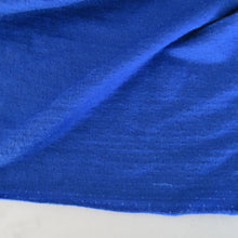 Load image into Gallery viewer, 2.45m Daring Blue 51% merino 34% tencel 15% nylon eyelet fabric 145g - great for activewear- longest piece available