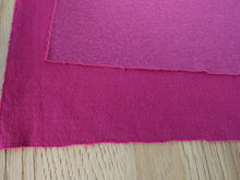 Load image into Gallery viewer, 3m Paige Pink and Blushed Wine 57% merino 43% nylon 290g Double face- precut lengths only