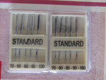 Load image into Gallery viewer, 10 Ball Point Machine Needles 70, 80, 90 and 100- Birch Creative