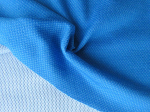 1.5m Ranburn Blue 56% Merino 44% Polypropylene Sports Fabric 215g
