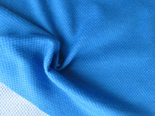 Load image into Gallery viewer, 1.5m Ranburn Blue 56% Merino 44% Polypropylene Sports Fabric 215g