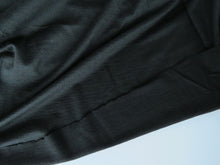 Load image into Gallery viewer, 1m Wesley Black 195g 100% merino jersey knit 152cm wide