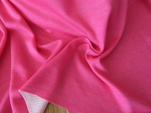 Sale 40% off- 1.5m Disco Pink 56% merino 44% polypropylene 225g 140cm-precut 1.5m pieces only