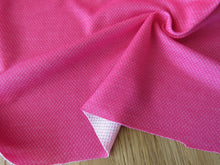 Load image into Gallery viewer, Save 40% off 1m Disco Pink 56% merino 44% polypropylene 225g 140cm-precut 1m pieces only